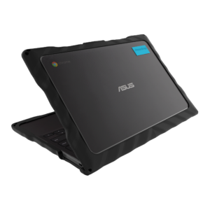 DropTech™ for ASUS Chromebook C204EE (Clamshell) - Black - 1