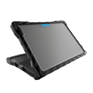 DropTech™ for Lenovo 100e/100w Chromebook 3rd Gen (Clamshell) - Black -Back - Hero