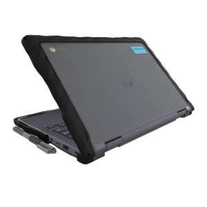DropTech for HP Chromebook x360 11 G3 EE - Black 1