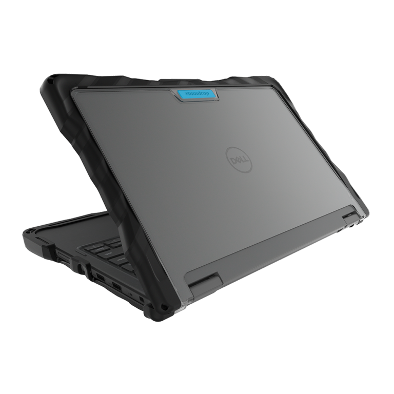DropTech for Dell Latitude 3120 (2-in-1) - Black - Back Hero