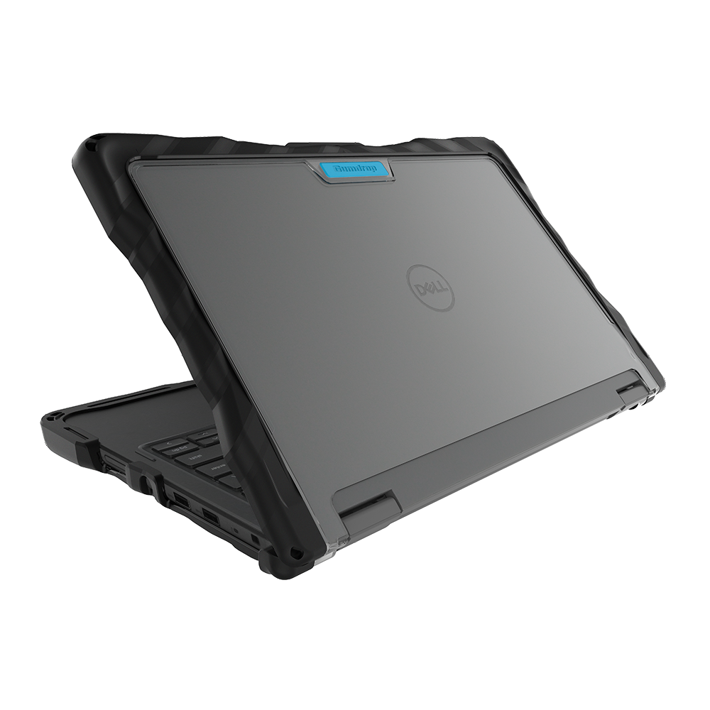 DropTech for Dell Latitude 3120 (2-in-1) - Black - Back Hero