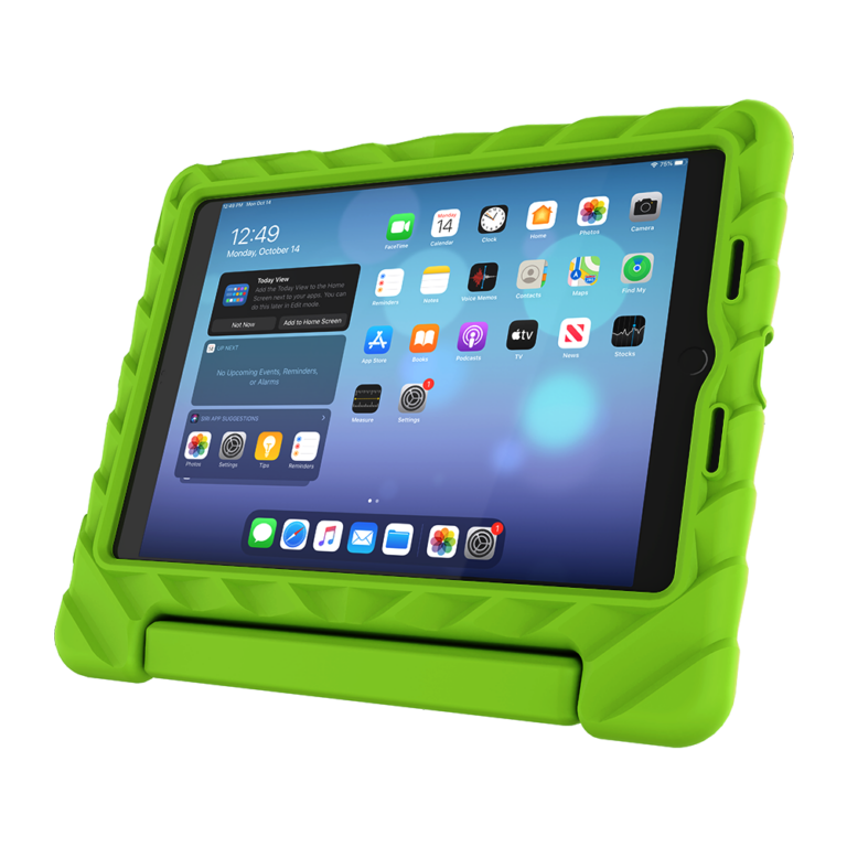 FoamTech for iPad 10.2-inch (7th Gen and 8th Gen) - Lime Green - Front Hero