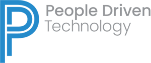 people driven technology logo color